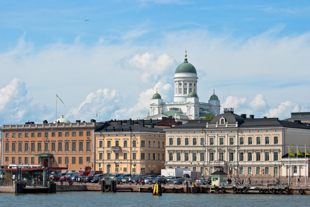 Helsinki widok z morza